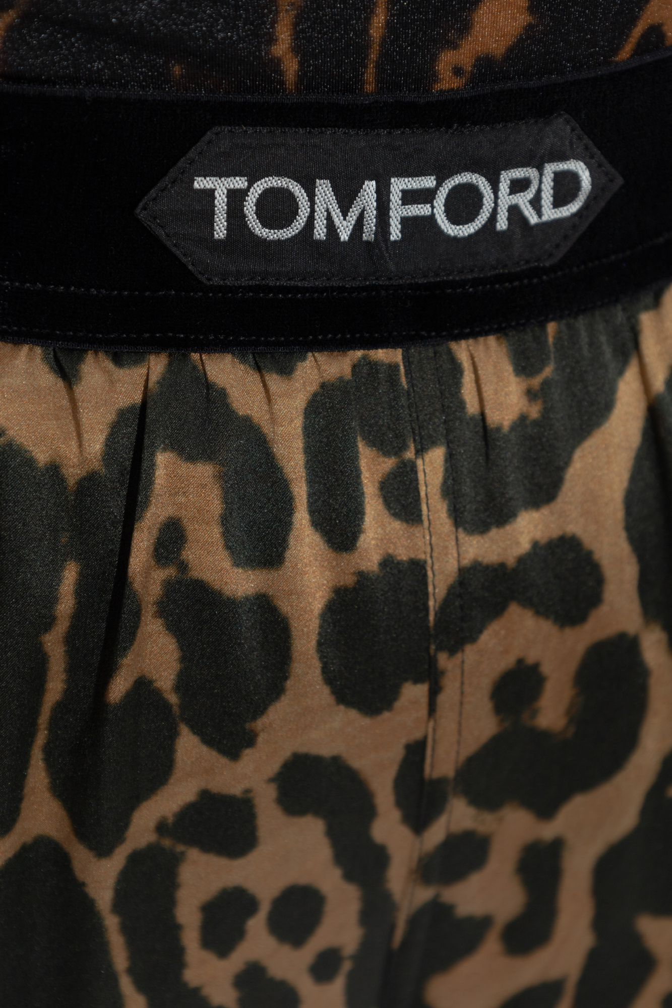 パンツ TOM FORD SS25 Tom Ford Leopard Pants (PAW397 FAP225 KB359) Tom Ford Leopard Pants PAW397.FAP225-KB359 CAMEL | IlDuomo